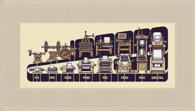 Historia Druku Od Prasy R cznej Do Cyfrowej