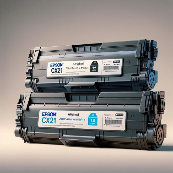 Porównanie tonerów do drukarek: Tonery Epson CX21 - zamienniki i oryginalne