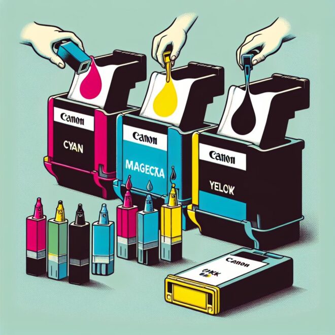 Tusze Canon GI-490 CMYK: Przegląd zamienników i oryginalnych produktów