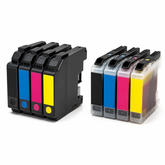 Tusze Brother LC-1240 CMYK: Przewodnik po oryginalnych i zamiennikach